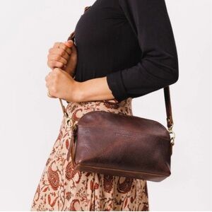 Portland Leather Goods Eclipse Classic Cross Body Cold Brew Fantastic!